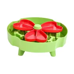 UAMLY cuenco para perros Slow Food - Verde