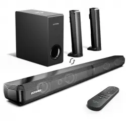 Ultimea Apollo S50 Barra de Sonido 4.1 Diseño Desmontable con Subwoofer 200W