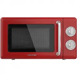 Cecotec ProClean 3010 Retro Microondas 20L 700W Rojo