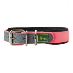 Collar Para Perro Hunter Convenience Comfort Rosa (27-35 Cm)