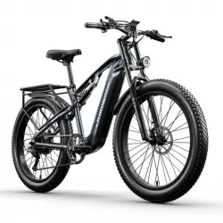 Shengmilo MX05 Bicicleta Eléctrica 1000W 90km de Autonomía Gris