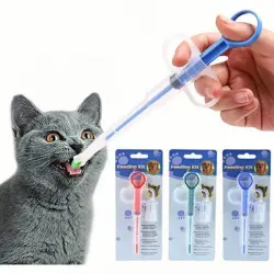 ZooVenture Dispensador de pastillas para perros y gatos - 2 piezas