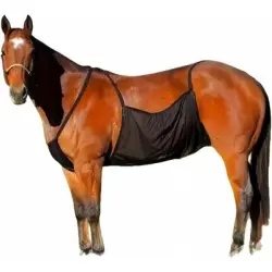 ZooVenture Protector abdominal de malla ligero y transpirable para caballos - 1 pieza