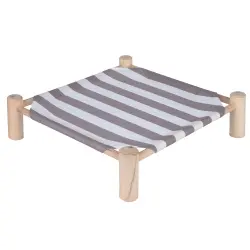 Cama para gatos TIAKI Stripes - 50 x 50 x 13 cm (L x An x Al)