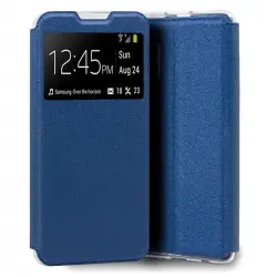 Cool Funda Flip Cover Liso Azul para Samsung Galaxy A32 4G