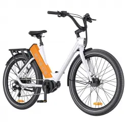 Engwe P275 ST Bicicleta Eléctrica Urbana 27.5x2.4" 250W Blanca/Naranja