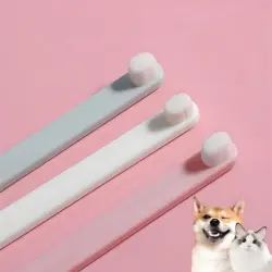 HausPets Juego 3 cepillos dientes extra suaves perros gatos 10.000 cerdas - Artículo 1