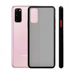 Ksix Funda Duo Soft Negra para Samsung Galaxy S20