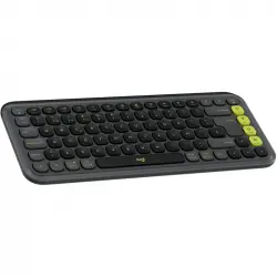 Logitech Pop Icon Keys teclado Inalámbrico Bluetooth Grafito