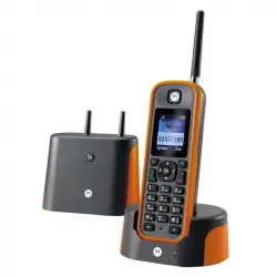 Motorola O201Teléfono Inalámbrico Largo Alcance Naranja