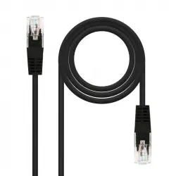 Nanocable Cable de Red RJ-45 UTP AWG24 Cat. 5e 50cm Negro