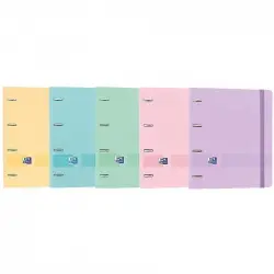 Oxford Live & Go EuropeanBinder Archivador con Recambio A4+ Colores Pastel Surtidos 1 Unidad