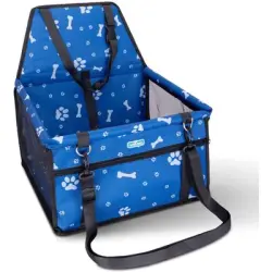 UAMLY Asiento plegable para perros para coche - Azul