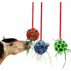 ZooVenture Pelota de golosina (3 unidades) para caballos, cabras y ovejas - 3 piezas