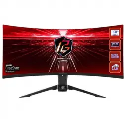 AsRock PG34WQ15R2B 34" LED UWQHD 165Hz FreeSync Premium Wifi Curva