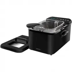 Cecotec Cleanfry Luxury 3000 Black Freidora 3.2L 2400W Acero Inoxidable Negro