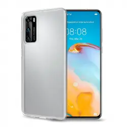 Celly Gelskin Funda Silicona Transparente para Huawei P40