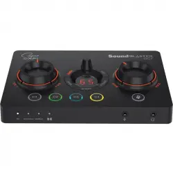 Creative Sound Blaster GC7 DAC RGB Tarjeta de Sonido Externa USB Super X-Fi para Streaming