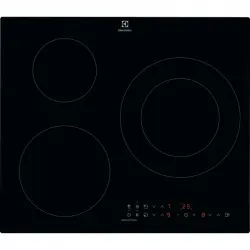 Electrolux LIT60336 Placa de Inducción 3 Zonas Biselada Negra