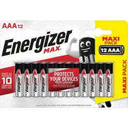 Energizer Max Pack 12 Pilas Alcalinas AAA LR03