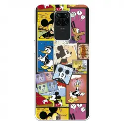 Funda Oficial Clásicos de Disney Mickey Comic para Xiaomi Redmi Note 9