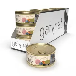 Gatynat Grain Free Pavo, Arándanos y Batata - 12 x 85 g
