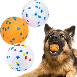 HausPets Juego de 3 pelotas indestructibles – Juego – Todos los tamaños - Lote de 3 pelotas de E-TPU