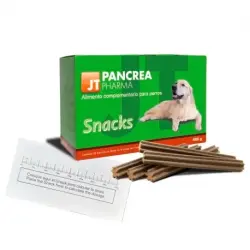 JTPharma Pancrea Pharma Snack Suplemento Pancreático para Perros y Gatos, 30 x 16 gr