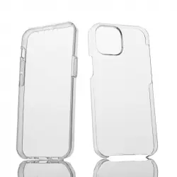 Max Power Digital Funda Doble Cara 360 Grados Silicona Transparente Para Apple Iphone 13