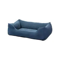 ROGZ Cama Durban Denim Azul para perro - XL (101 x 64 x 33 cm)