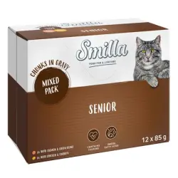 Smilla Bocaditos con verduras 48 x 85 g en oferta: 40 + 8 ¡gratis! - Senior Pack mixto