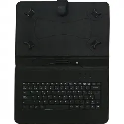 Talius CV-3006 Funda Negra con Teclado MicroUSB para Tablet hasta 10"