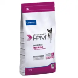 Virbac HPM Veterinary Junior Medium Pienso Cerdo para perros