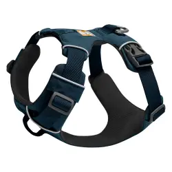 Arnés para perros Ruffwear Front Range, Blue Moon - Talla S: 56 - 69 cm de perímetro torácico, An 24 mm