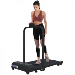 Homcom Cinta de Correr 2 en 1 Cinta de Andar Plegable 2.5HP Negra