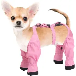 MCBOSON Botas impermeables para perros Afficilanes - Talla L - 1 pieza