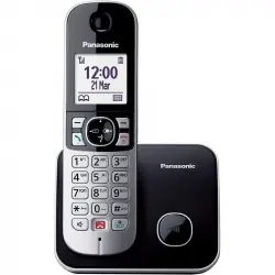 Panasonic KX-TG6851SP Teléfono Fijo Inalámbrico Gris/Negro