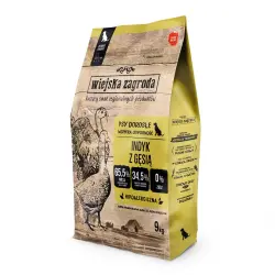 Wiejska Zagroda Pavo con oca pienso para perros - 9 kg