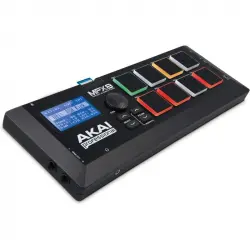 AKAI Professional MPX8 Controlador USB MIDI y Lanzador de Samples Portátil con 8 Pads