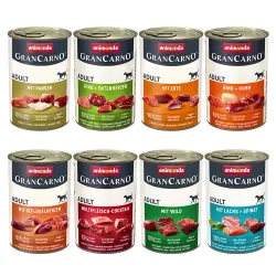 Animonda GranCarno Adulto 48 x 400 g pack mixto - Pack mixto (8 variedades)