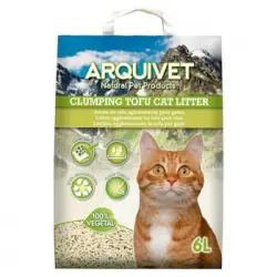 Arena Aglomerante Biodegradable De Tofu Para Gatos Arquivet 6l