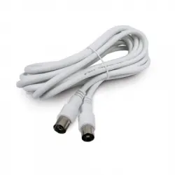 Axil Cable Coaxial Prolongador de Antena 1.5m Blanco