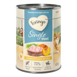 Feringa Single Meat Menu 6 x 410 g - Pollo con calabaza y catnip