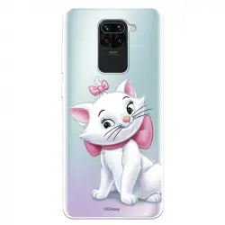 Funda Oficial Los Aristogatos de Disney Marie Silueta para Xiaomi Redmi Note 9