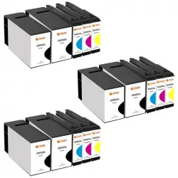 Pccom Essential Canon Pgi2500xl Cartucho Tinta Compatible Negro/cian/magenta/amarillo Pack 15