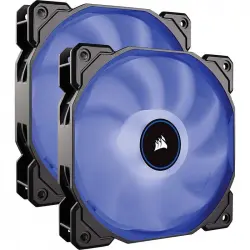Corsair Air Series AF140 Pack 2 Ventiladores 140mm LED Azul