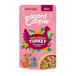 Edgard & Cooper Puppy Grain Free Pavo sobre para perros - 150 g