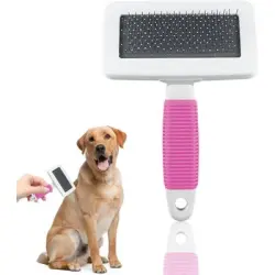 HausPets Cepillo de acero inoxidable para el cuidado de perros - Artículo 1