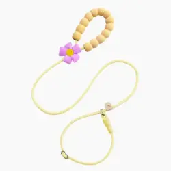 UAMLY Correa deslizante para adiestramiento canino, cuerda en forma de P - beige