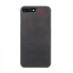 Woodcessories Bumper Case Stone Funda de Piedra Negro Volcán para iPhone 7 Plus/8 Plus